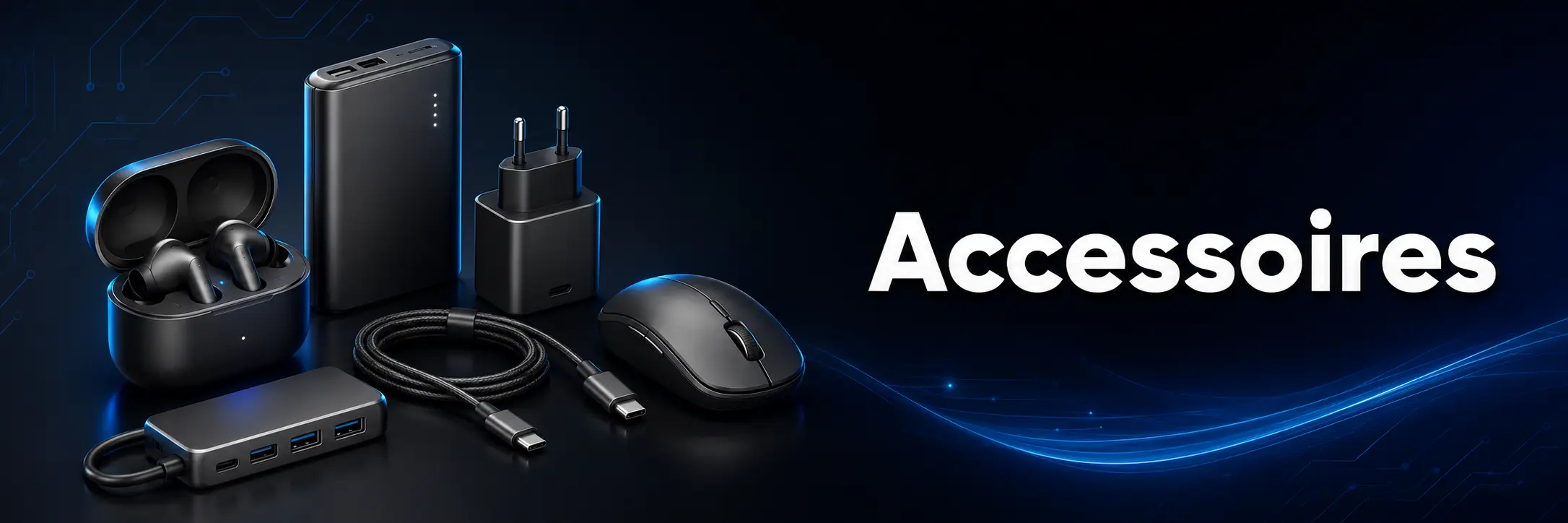 Accessoires technologiques disponibles chez MISINFO