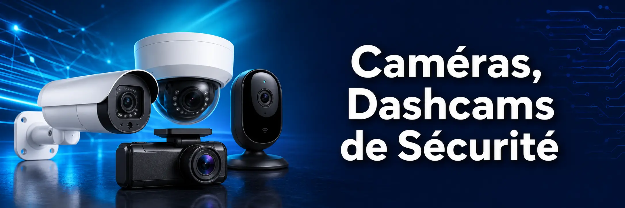 Caméras et dashcams de sécurité disponibles chez MISINFO
