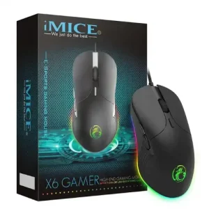 Souris Gaming iMICE X6 USB 3200 DPI — souris gaming iMICE