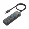 Hoco HB25 Easy Mix (Type-C) 4-in-1 High Speed Converter Black